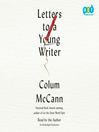 Cover image for Letters to a Young Writer
